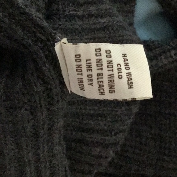 Vintage Havana grey camo sweater with laced back detail - Picture 5 of 5